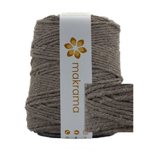 Cargar imagen en el visor de la galería, Hilaza Algodón 3mm Makrama 1kg Café Moca