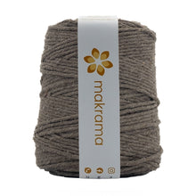 Cargar imagen en el visor de la galería, Hilaza Algodón 3mm Makrama 1kg Café Moca