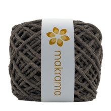 Cargar imagen en el visor de la galería, Hilaza Algodón 4mm Makrama 500gr Café Moca