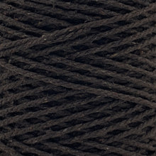 Cargar imagen en el visor de la galería, Cuerda Algodón 2mm Makrama 500gr Café Tabaco