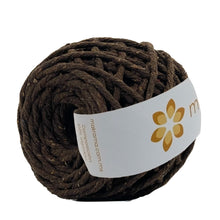 Cargar imagen en el visor de la galería, Hilaza Algodón Mini 3mm Makrama 150gr Café Tabaco