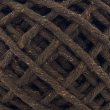 Cargar imagen en el visor de la galería, Hilaza Algodón Mini 3mm Makrama 150gr Café Tabaco