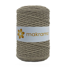 Cargar imagen en el visor de la galería, Cuerda Algodón 2mm Makrama 500gr Caqui