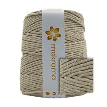 Cargar imagen en el visor de la galería, Hilaza Algodón 3mm Makrama 1kg Caqui