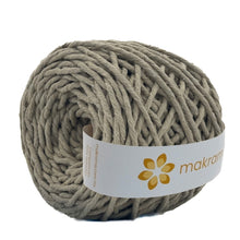Cargar imagen en el visor de la galería, Hilaza Algodón 3mm Makrama 100m Caqui