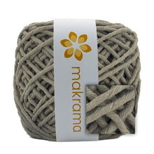 Cargar imagen en el visor de la galería, Hilaza Algodón 3mm Makrama 100m Caqui