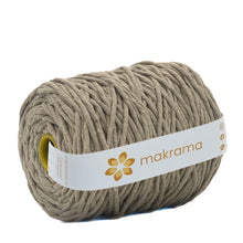 Cargar imagen en el visor de la galería, Hilaza Algodón 4mm Makrama 1kg Caqui