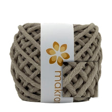 Cargar imagen en el visor de la galería, Hilaza Algodón Mini 4mm Makrama 150gr Caqui