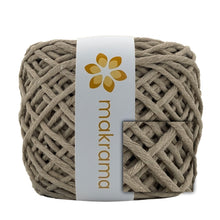 Cargar imagen en el visor de la galería, Hilaza Algodón 4mm Makrama 500gr Caqui