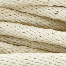 Cargar imagen en el visor de la galería, Cordón con Alma Algodón 13mm Makrama 1kg Crudo