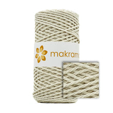 Cargar imagen en el visor de la galería, Cuerda Algodón 2mm Makrama 100m Crudo
