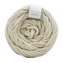 Cargar imagen en el visor de la galería, Cuenda Algodón 5mm Makrama 1kg Crudo