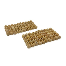 Cargar imagen en el visor de la galería, Cuentas Artesanales de Madera Makrama 10mm 100pz