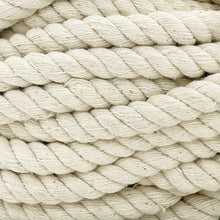 Cargar imagen en el visor de la galería, Cuerda Algodón 10mm Makrama 1kg Crudo