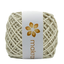 Cargar imagen en el visor de la galería, Cuerda Algodón Mini 2mm Makrama 150gr Crudo