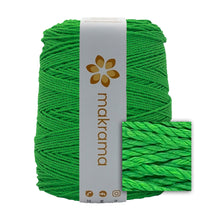 Cargar imagen en el visor de la galería, Cuerda Algodón 2mm Makrama 1kg Verde Limón