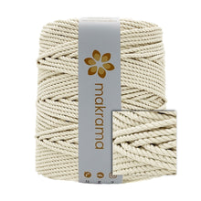 Cargar imagen en el visor de la galería, Cuerda Algodón 3mm Makrama 1kg Crudo