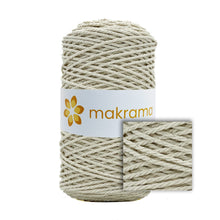 Cargar imagen en el visor de la galería, Cuerda Algodón 2mm Makrama 500gr Crudo