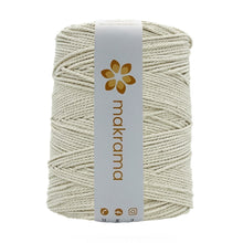 Cargar imagen en el visor de la galería, Cuerda Algodón 2mm Makrama 1kg Crudo