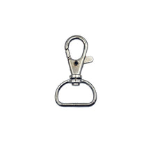 Cargar imagen en el visor de la galería, Gancho Llavero Makrama Plateado 20mm 10pz