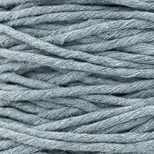 Cargar imagen en el visor de la galería, Hilaza Algodón 4mm Makrama 1kg Gris Ártico