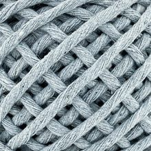Cargar imagen en el visor de la galería, Hilaza Algodón Mini 4mm Makrama 150gr Gris Ártico