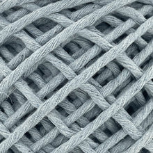 Cargar imagen en el visor de la galería, Hilaza Algodón 4mm Makrama 500gr Gris Ártico