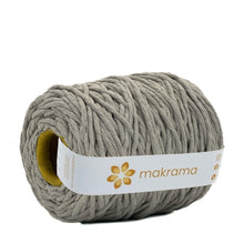 Cargar imagen en el visor de la galería, Hilaza Algodón 4mm Makrama 1kg Gris Claro