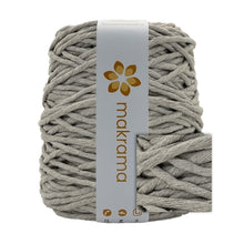 Cargar imagen en el visor de la galería, Hilaza Algodón 4mm Makrama 1kg Gris Claro