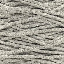 Cargar imagen en el visor de la galería, Hilaza Algodón 4mm Makrama 1kg Gris Claro