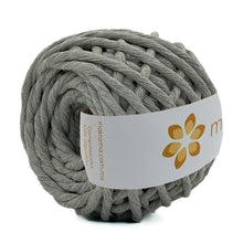 Cargar imagen en el visor de la galería, Hilaza Algodón Mini 4mm Makrama 150gr Gris Claro