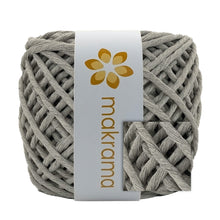 Cargar imagen en el visor de la galería, Hilaza Algodón 4mm Makrama 500gr Gris Claro