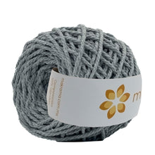Cargar imagen en el visor de la galería, Cuerda Algodón Mini 2mm Makrama 150gr Gris Denim