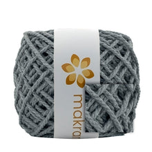 Cargar imagen en el visor de la galería, Cuerda Algodón Mini 2mm Makrama 150gr Gris Denim