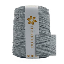 Cargar imagen en el visor de la galería, Hilaza Algodón 3mm Makrama 1kg Gris Denim
