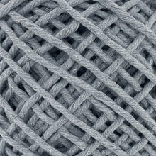 Cargar imagen en el visor de la galería, Hilaza Algodón 3mm Makrama 100m Gris Denim