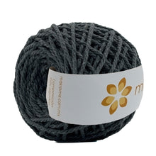 Cargar imagen en el visor de la galería, Cuerda Algodón Mini 2mm Makrama 150gr Gris Oscuro