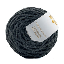 Cargar imagen en el visor de la galería, Cuerda Algodón Mini 2mm Makrama 150gr Gris Oscuro