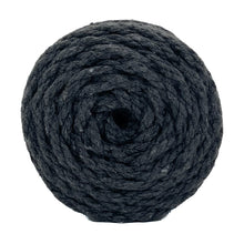 Cargar imagen en el visor de la galería, Cuerda Algodón 2mm Makrama 100m Gris Oscuro