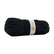 Cargar imagen en el visor de la galería, Cuerda Algodón 4mm Makrama Gris Oscuro