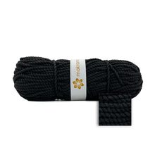 Cargar imagen en el visor de la galería, Cuerda Algodón 4mm Makrama Gris Oscuro