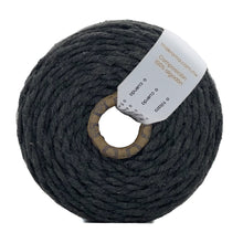 Cargar imagen en el visor de la galería, Hilaza Algodón 3mm Makrama 1kg Gris Oscuro