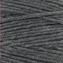 Cargar imagen en el visor de la galería, Hilaza Algodón 3mm Makrama 1kg Gris Oscuro