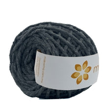 Cargar imagen en el visor de la galería, Hilaza Algodón Mini 3mm Makrama 150gr Gris Oscuro