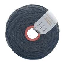 Cargar imagen en el visor de la galería, Hilaza Algodón 4mm Makrama 1kg Gris Oscuro