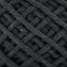 Cargar imagen en el visor de la galería, Hilaza Algodón Mini 4mm Makrama 150gr Gris Oscuro
