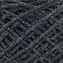 Cargar imagen en el visor de la galería, Hilaza Algodón 4mm Makrama 500gr Gris Oscuro