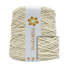 Cargar imagen en el visor de la galería, Hilaza Algodón 2mm Makrama 1kg Crudo
