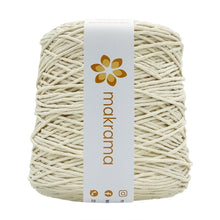 Cargar imagen en el visor de la galería, Hilaza Algodón 2mm Makrama 1kg Crudo