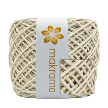 Cargar imagen en el visor de la galería, Hilaza Algodón 2mm Makrama 500gr Crudo